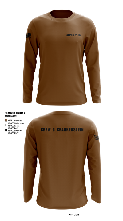 Alpha 2-55 54207796 Long Sleeve Performance Shirt 1