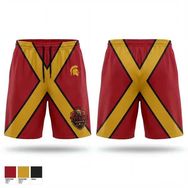 Athletic Shorts With Pockets, Tinley Park High School Tennis, Tennis, Teamtime, Team time, sublimation, custom sports apparel, team uniforms, spirit wear, spiritwear, sports uniforms, custom shirts, team store, custom team store, fundraiser sports, apparel fundraiser