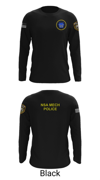 Long Sleeve Performance Shirt, NSA Mechanicsburg, , Teamtime, Team time, sublimation, custom sports apparel, team uniforms, spirit wear, spiritwear, sports uniforms, custom shirts, team store, custom team store, fundraiser sports, apparel fundraiser