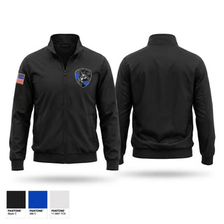 Windbreaker, Florence PD K9- Unit, Police, Teamtime, Team time, sublimation, custom sports apparel, team uniforms, spirit wear, spiritwear, sports uniforms, custom shirts, team store, custom team store, fundraiser sports, apparel fundraiser