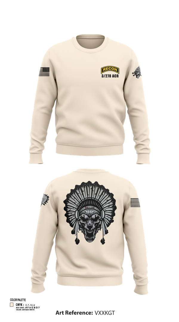 Crew Neck Sweatshirt, Scout plt HHT 3/278 ACR, , Teamtime, Team time, sublimation, custom sports apparel, team uniforms, spirit wear, spiritwear, sports uniforms, custom shirts, team store, custom team store, fundraiser sports, apparel fundraiser