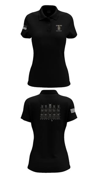 Womens Short Sleeve Performance Polo, 4th ID, , Teamtime, Team time, sublimation, custom sports apparel, team uniforms, spirit wear, spiritwear, sports uniforms, custom shirts, team store, custom team store, fundraiser sports, apparel fundraiser