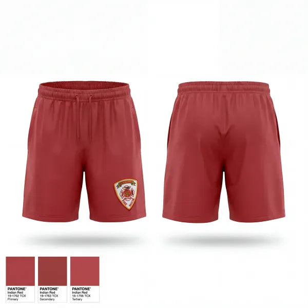 Athletic Shorts With Pockets, Rockhouse vol Fire department, Fire Department, Teamtime, Team time, sublimation, custom sports apparel, team uniforms, spirit wear, spiritwear, sports uniforms, custom shirts, team store, custom team store, fundraiser sports, apparel fundraiser