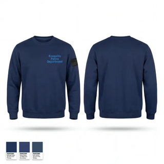 Crew Neck Sweatshirt, Knoxville Police Department, Police, Teamtime, Team time, sublimation, custom sports apparel, team uniforms, spirit wear, spiritwear, sports uniforms, custom shirts, team store, custom team store, fundraiser sports, apparel fundraiser