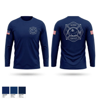 Long Sleeve Performance Shirt, Cabo Este Fire, Fire Department, Teamtime, Team time, sublimation, custom sports apparel, team uniforms, spirit wear, spiritwear, sports uniforms, custom shirts, team store, custom team store, fundraiser sports, apparel fundraiser