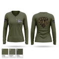 SWAT Women's Long Sleeve V-neck Shirt - 1