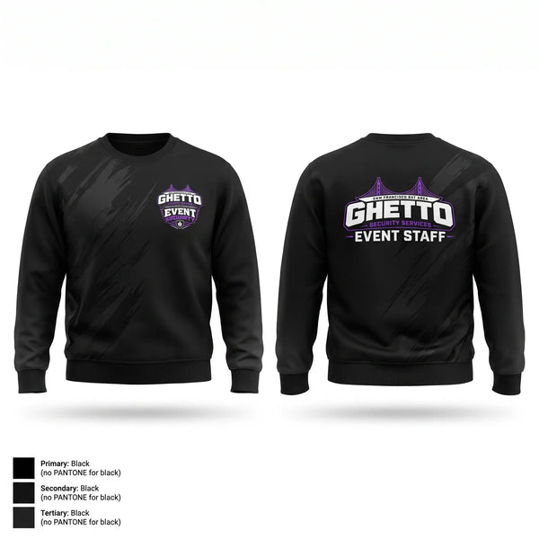 Crew Neck Sweatshirt, GHETTO SECURITY SERVICES, , Teamtime, Team time, sublimation, custom sports apparel, team uniforms, spirit wear, spiritwear, sports uniforms, custom shirts, team store, custom team store, fundraiser sports, apparel fundraiser