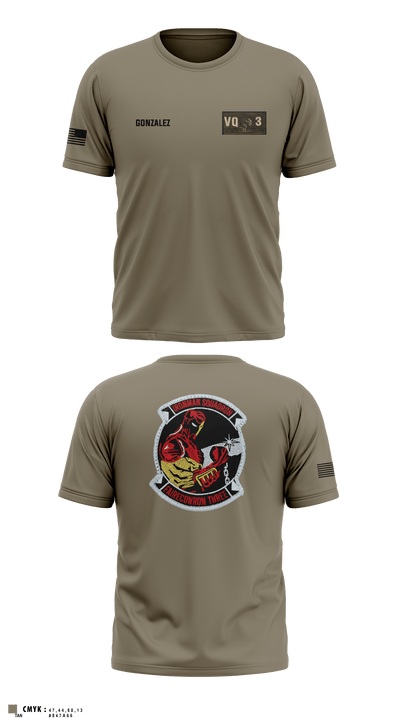 VQ-3 DET TRVS 52792969 Short Sleeve Performance Shirt - 2