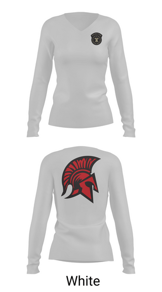Womens Long Sleeve Vneck Shirt, Fort McCoy Recruiting Company, Army, Teamtime, Team time, sublimation, custom sports apparel, team uniforms, spirit wear, spiritwear, sports uniforms, custom shirts, team store, custom team store, fundraiser sports, apparel fundraiser