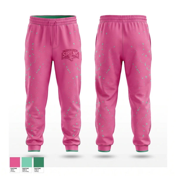 Sweatpants, Triple Creek Sirens, Softball, Teamtime, Team time, sublimation, custom sports apparel, team uniforms, spirit wear, spiritwear, sports uniforms, custom shirts, team store, custom team store, fundraiser sports, apparel fundraiser