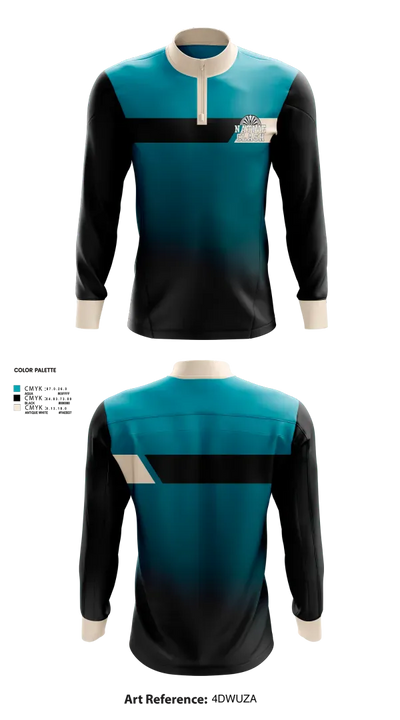 Native Clash 88689370 Quarter Zip Jacket - 1