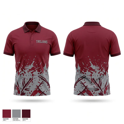 Trojans Short Sleeve Performance Polo - 1