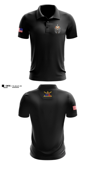 Short Sleeve Performance Polo, 1AD DIVARTY HHB, Army, Teamtime, Team time, sublimation, custom sports apparel, team uniforms, spirit wear, spiritwear, sports uniforms, custom shirts, team store, custom team store, fundraiser sports, apparel fundraiser
