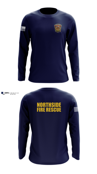 Long Sleeve Performance Shirt, Northside Fire Rescue, Fire Department, Teamtime, Team time, sublimation, custom sports apparel, team uniforms, spirit wear, spiritwear, sports uniforms, custom shirts, team store, custom team store, fundraiser sports, apparel fundraiser