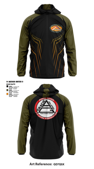 Windbreaker, Xtreme Brazilian Jiu Jitsu, , Teamtime, Team time, sublimation, custom sports apparel, team uniforms, spirit wear, spiritwear, sports uniforms, custom shirts, team store, custom team store, fundraiser sports, apparel fundraiser