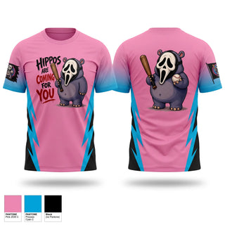 Short Sleeve Performance Shirt, Halloween hippos, Baseball, Teamtime, Team time, sublimation, custom sports apparel, team uniforms, spirit wear, spiritwear, sports uniforms, custom shirts, team store, custom team store, fundraiser sports, apparel fundraiser