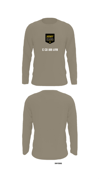 Long Sleeve Performance Shirt, E CO 169 AVN, National Guard, Teamtime, Team time, sublimation, custom sports apparel, team uniforms, spirit wear, spiritwear, sports uniforms, custom shirts, team store, custom team store, fundraiser sports, apparel fundraiser