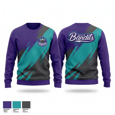 East Tennessee Base Bandits Crew Neck Sweatshirt - 1