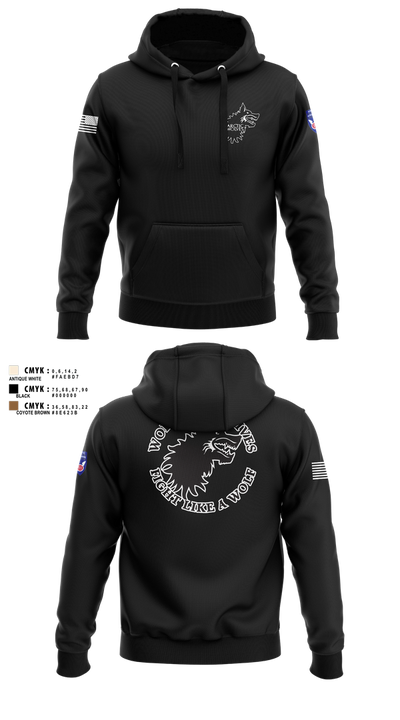 Wolf Combatives Hoodie - 100
