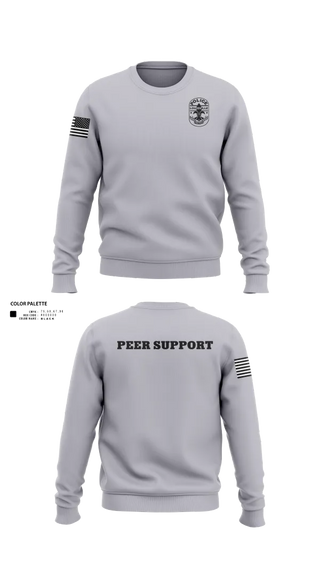 Crew Neck Sweatshirt, LMPD HSO TACMED, Police, Teamtime, Team time, sublimation, custom sports apparel, team uniforms, spirit wear, spiritwear, sports uniforms, custom shirts, team store, custom team store, fundraiser sports, apparel fundraiser