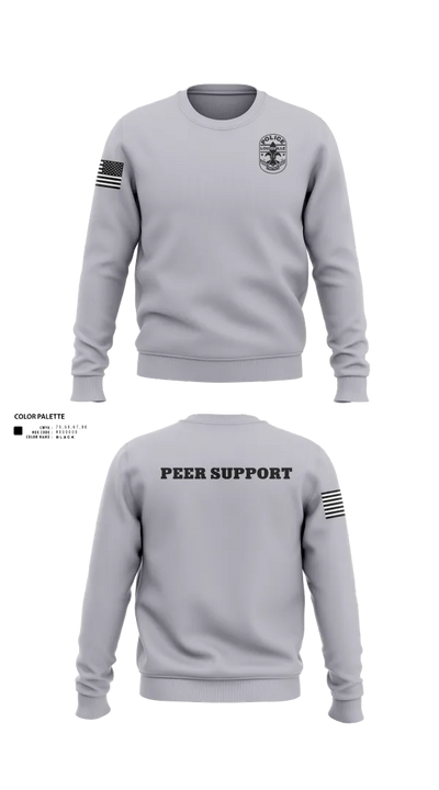 LMPD PEER SUPPORT 60613190 Crew Neck Sweatshirt - 51