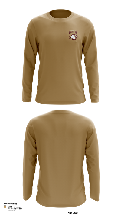 Sharon Eagles Swimming Long Sleeve Performance Shirt 54