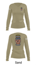 2-47 infantry 3rd BRG 10th MTN 15406658 Women's Long Sleeve V-neck Shirt - 97