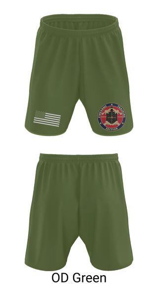 Athletic Shorts With Pockets, Firearms Training Section, , Teamtime, Team time, sublimation, custom sports apparel, team uniforms, spirit wear, spiritwear, sports uniforms, custom shirts, team store, custom team store, fundraiser sports, apparel fundraiser