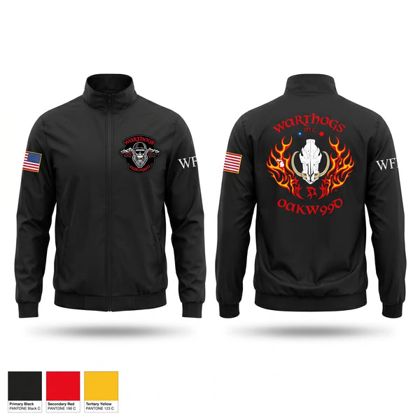 Windbreaker, Warthogs MC, Police, Teamtime, Team time, sublimation, custom sports apparel, team uniforms, spirit wear, spiritwear, sports uniforms, custom shirts, team store, custom team store, fundraiser sports, apparel fundraiser