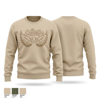 Crew Neck Sweatshirt, The Spark of Love Foundation, , Teamtime, Team time, sublimation, custom sports apparel, team uniforms, spirit wear, spiritwear, sports uniforms, custom shirts, team store, custom team store, fundraiser sports, apparel fundraiser