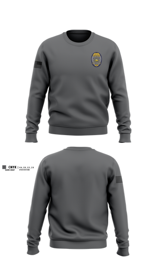 Crew Neck Sweatshirt, Tohono O’odham police, , Teamtime, Team time, sublimation, custom sports apparel, team uniforms, spirit wear, spiritwear, sports uniforms, custom shirts, team store, custom team store, fundraiser sports, apparel fundraiser