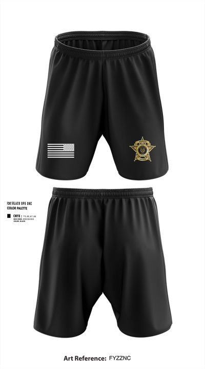 Hays County Sheriff’s Office 39669531 Athletic Shorts With Pockets - 324