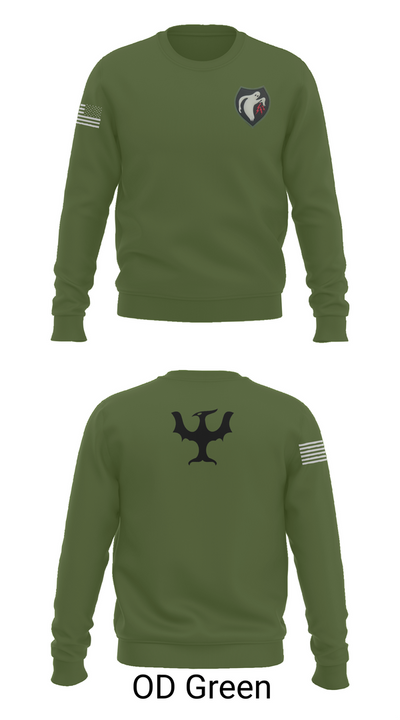 340th Psyop Co. 52894625 Crew Neck Sweatshirt - 45