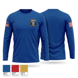 Long Sleeve Performance Shirt, Canandaigua, Police, Teamtime, Team time, sublimation, custom sports apparel, team uniforms, spirit wear, spiritwear, sports uniforms, custom shirts, team store, custom team store, fundraiser sports, apparel fundraiser