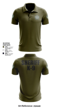 Washington County SO Maine K9 Unit Short Sleeve Performance Polo - 17