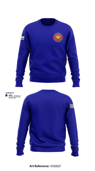 Crew Neck Sweatshirt, Liberty, Fire Department, Teamtime, Team time, sublimation, custom sports apparel, team uniforms, spirit wear, spiritwear, sports uniforms, custom shirts, team store, custom team store, fundraiser sports, apparel fundraiser
