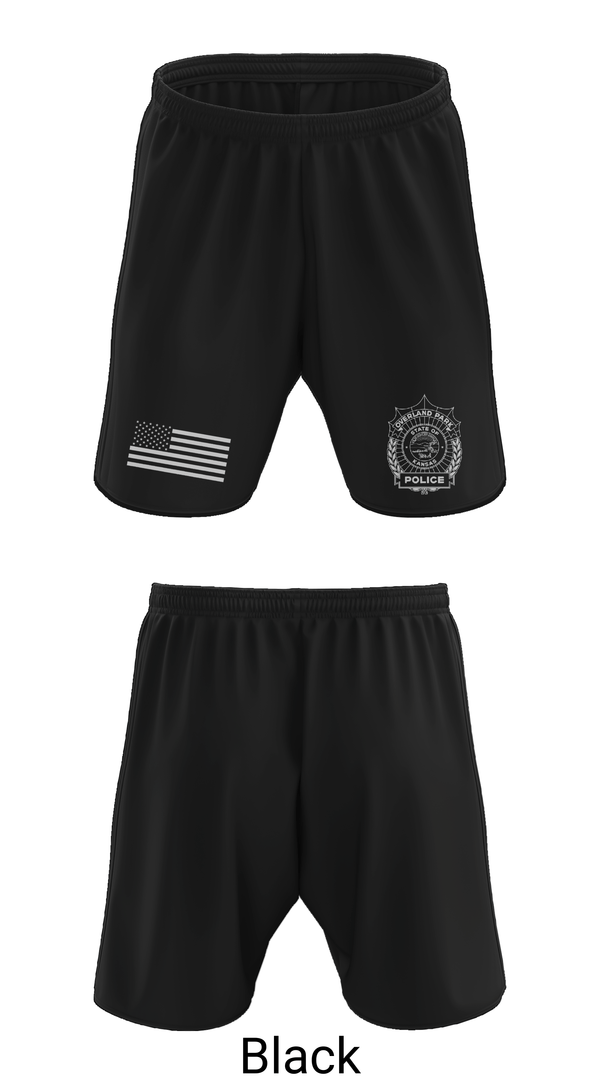 Athletic Shorts With Pockets, Overland Park Police, Police, Teamtime, Team time, sublimation, custom sports apparel, team uniforms, spirit wear, spiritwear, sports uniforms, custom shirts, team store, custom team store, fundraiser sports, apparel fundraiser