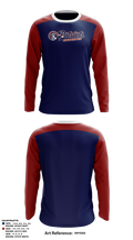 Lenape Valley Patriots 53127834 Long Sleeve Performance Shirt 1