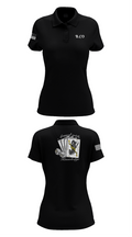 Bravo Company 532ND Military Battalion 93825849 Women's Short Sleeve Performance Polo  - 35
