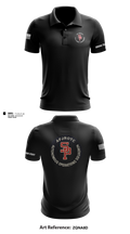 AFJROTC MS-081 DRONE TEAM 88778530 Short Sleeve Performance Polo - 218