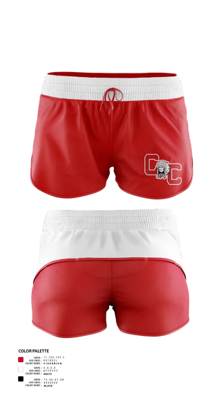 Ranger Panties, Crow Creek Chieftains, Cross Country, Teamtime, Team time, sublimation, custom sports apparel, team uniforms, spirit wear, spiritwear, sports uniforms, custom shirts, team store, custom team store, fundraiser sports, apparel fundraiser