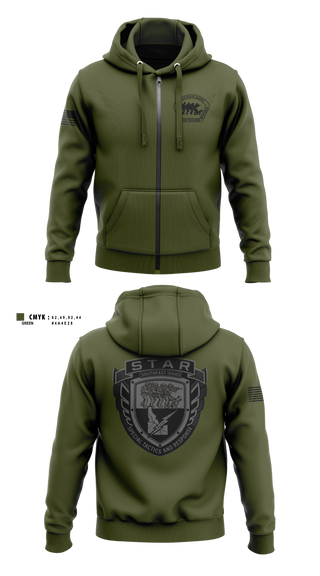 Zip Hoodie, STAR Team, Police, Teamtime, Team time, sublimation, custom sports apparel, team uniforms, spirit wear, spiritwear, sports uniforms, custom shirts, team store, custom team store, fundraiser sports, apparel fundraiser