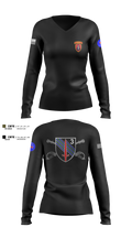 5th SFAB, USARPAC Women's Long Sleeve V-neck Shirt - 24