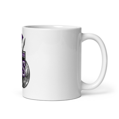 Warriors 80539214 White Glossy Mug - Small