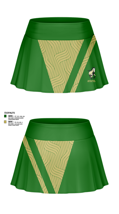 Manitou Springs High School Cheer 43487392 Skort - 51