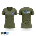 Cambridge Rescue 1 Women's Short Sleeve V-neck Shirt - 1