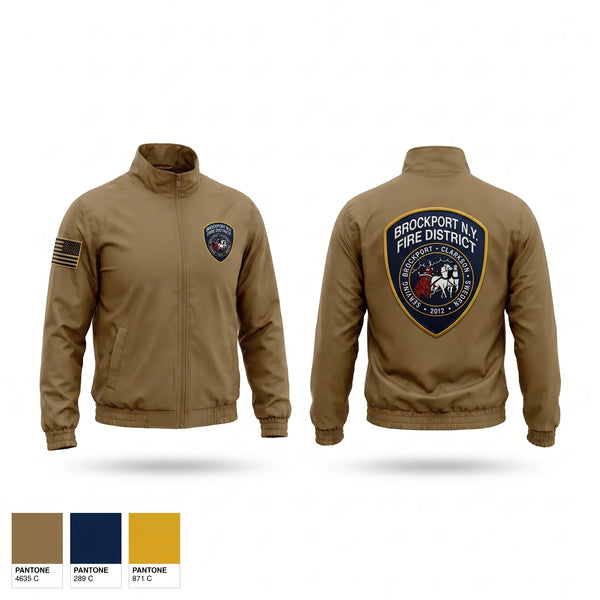 Windbreaker, Brockport, Fire Department, Teamtime, Team time, sublimation, custom sports apparel, team uniforms, spirit wear, spiritwear, sports uniforms, custom shirts, team store, custom team store, fundraiser sports, apparel fundraiser