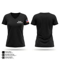 Chapin Ambulance 95865569 Women's Short Sleeve V-neck Shirt - 1