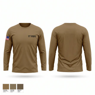 Long Sleeve Performance Shirt, 27 SOSFS, Air Force, Teamtime, Team time, sublimation, custom sports apparel, team uniforms, spirit wear, spiritwear, sports uniforms, custom shirts, team store, custom team store, fundraiser sports, apparel fundraiser