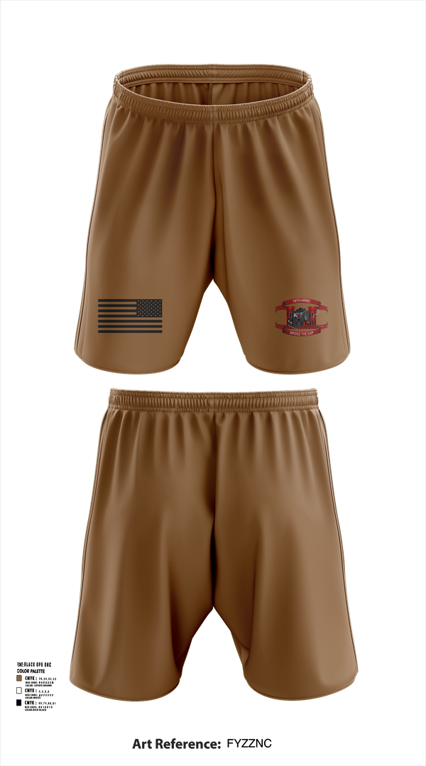 Athletic Shorts With Pockets, 74th MRBC, , Teamtime, Team time, sublimation, custom sports apparel, team uniforms, spirit wear, spiritwear, sports uniforms, custom shirts, team store, custom team store, fundraiser sports, apparel fundraiser